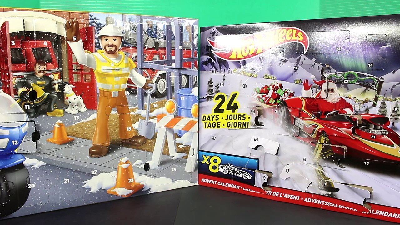 Fisher Price Advent Calendar With Imaginext And Hot Wheels Surprise Toy Day 13