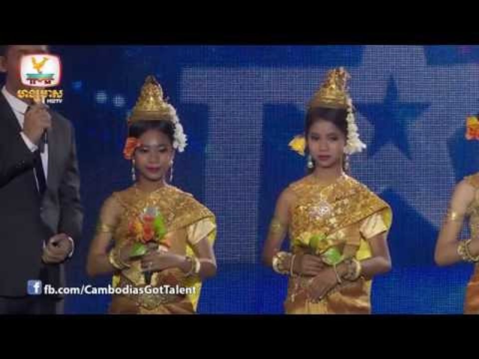 CGT - Live Show 1 - Week 6 - ក្រុមរាំ ពុំ ស្រីពេជ្រ​ - 02 Jan 2015