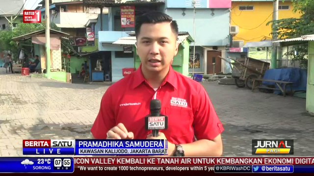 Kawasan Kalijodo Kamis Pagi Sepi Aktivitas