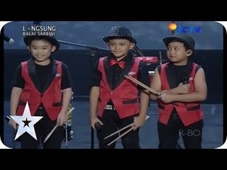 The Percussion Kids - Stick On Us - SEMIFINAL 1 - Indonesia's Got Talent