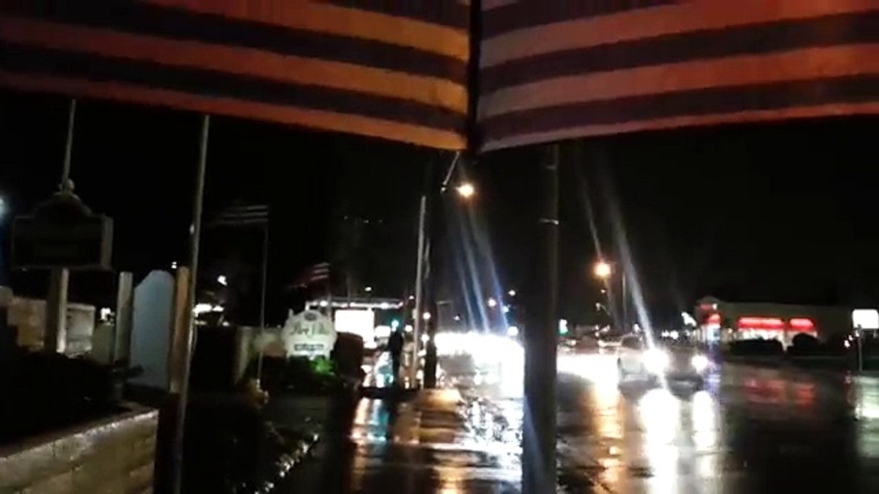 Chino California - Light Rain