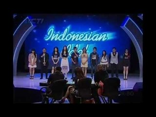 Kelompok 1, Loloskan Hanya 3 Peserta - Eliminasi 1 - INDONESIAN IDOL 2012