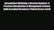[PDF] Spreadsheet Modeling & Decision Analysis: A Practical Introduction to Management Science