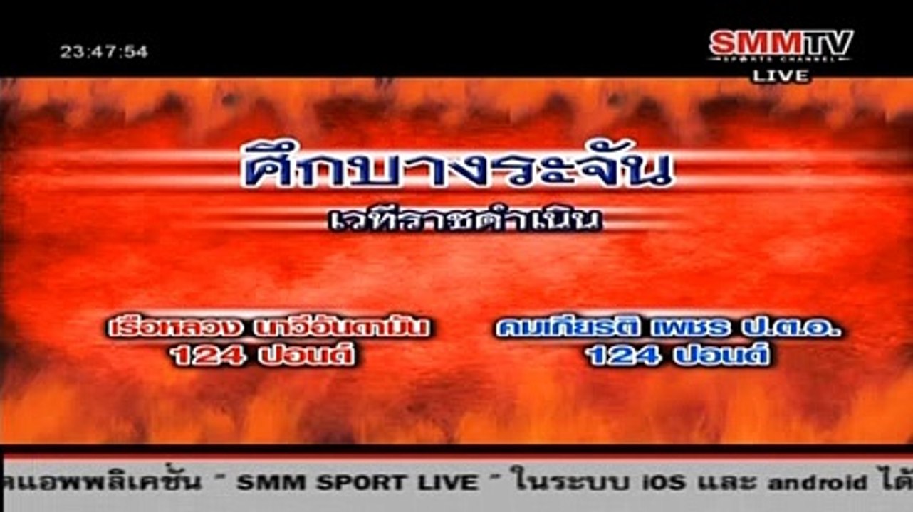 เรือหลวง นาวีอันดามัน Vs. คมเกียรติ เพชร ปตอ, Rerluang Vs Komkiat, 15 Feb 2016