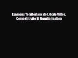 [PDF] Examens Territoriaux de L'Ocde Villes Competitivite Et Mondialisation Download Online