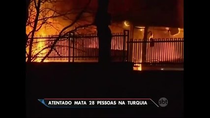 Atentado mata 28 pessoas na capital da Turquia