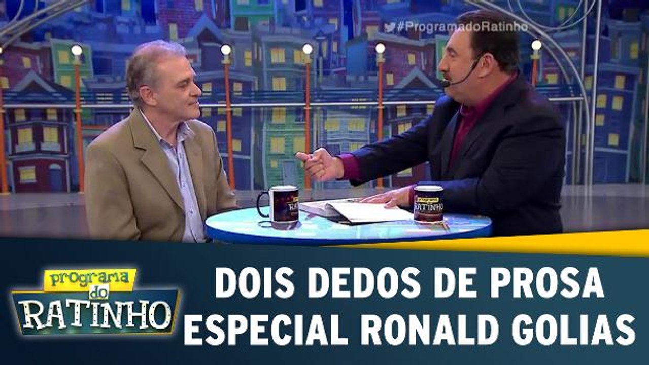 Dois Dedos de Prosa Especial Ronald Golias