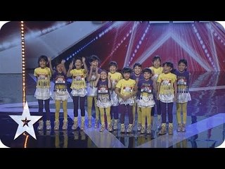 Cute Little Dancers from Double D - AUDITION 8 - Indonesia's Got Talent [HD]