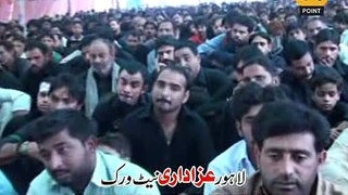 Zakir Malik Sajid Hussain Rukan Majlis 9 Muharram 2015 Qila Bhattianwala Muridke