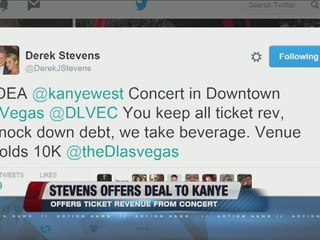 Derek Stevens offers Kanye a deal