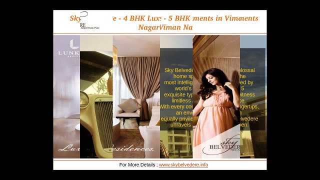 Sky Belvedere - Luxury Apartments for Sale in Viman Nagar Pune