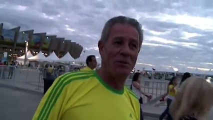 Brazil vs Germany 1 7 Crazy Fans FIFA World Cup 2014