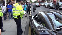 Police vs The Arab Supercars in London