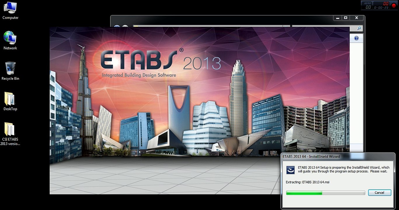 How to install and Crack Etabs 2015