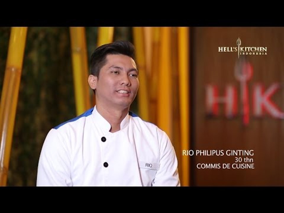 RIO - Contestant Profile - Hell's Kitchen Indonesia