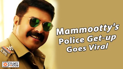 Mammootty's Police Get-up Goes Viral! || Malayalam Focus