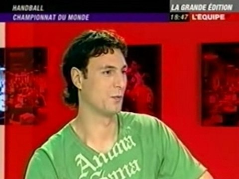 Handball - CM2007 - Onesta, Fernandez, Abalo