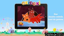 Okidoki TV : le meilleur des dessins animés et jeux éducatifs pour les 2 - 6 ans.