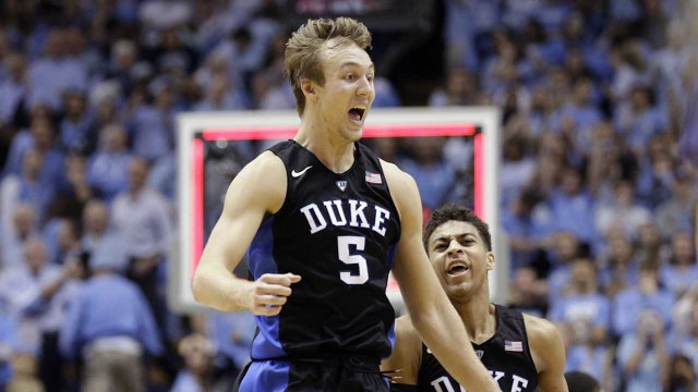 Short-Handed Duke Upsets No. 5 UNC