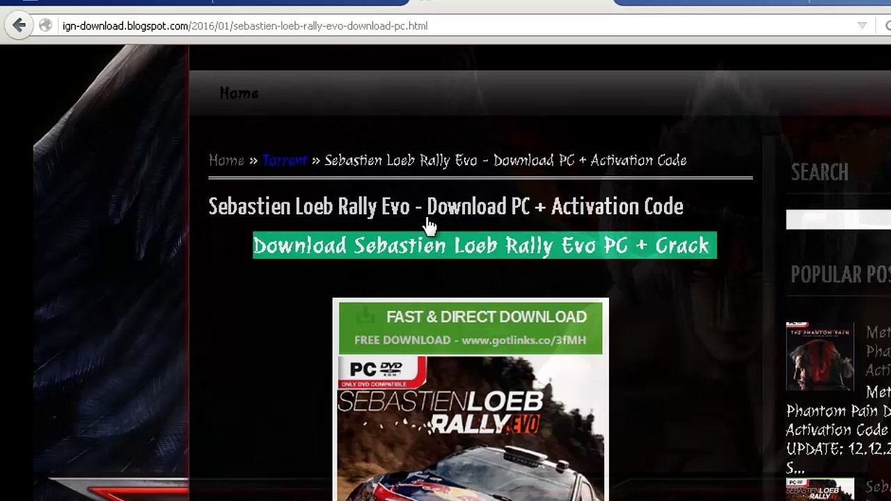 Sebastien Loeb Rally Evo Crack & Keygen - Video Dailymotion