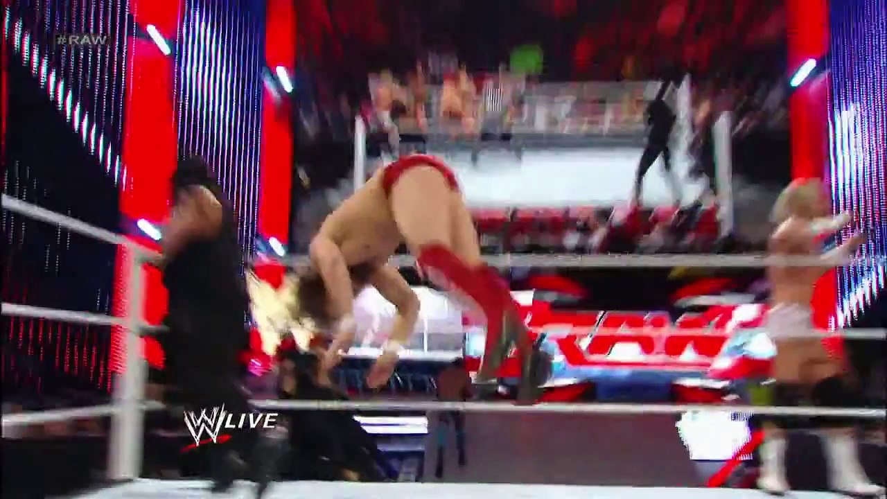 A slew of Superstars battle The Shield in an 11-on-3 Handicap Elimination Tag Team Match Raw, Sept.