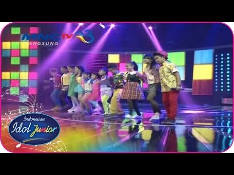 ALL JUNIORS - CERIA (J Rock) - Spektakuler Show 4 - Indonesian Idol Junior