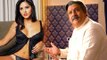 Sunny Leone Shoots With Sanskari Alok Nath