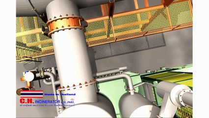 Incinerator (เตาเผาขยะรุ่น ch3-1000)