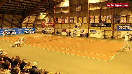 Perros-Guirec (22). La balle de match de Virginie Razzano à l'Engie Open