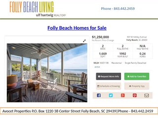 Folly beach sc real estate