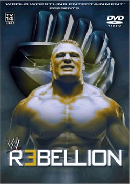 Brock Lesnar and Paul Heyman vs Edge Handicap Match for World Heavyweight Championship WWE Rebellion 2002