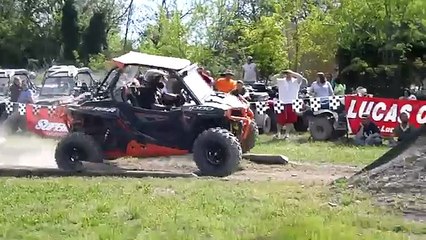 Polaris RZR 1000 2014 Windrock Obstacle Course