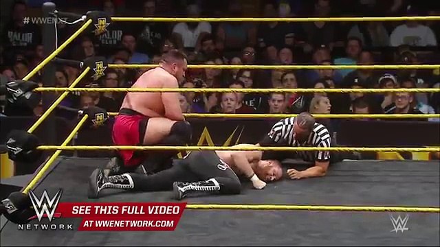 Sami Zayn vs. Samoa Joe - NXT Championship No. 1 Contender's Match_ WWE NXT, February 17, 2016