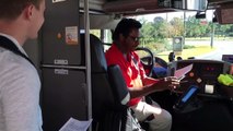 University Students raised $450 for Bday Gift to their Bus Driver