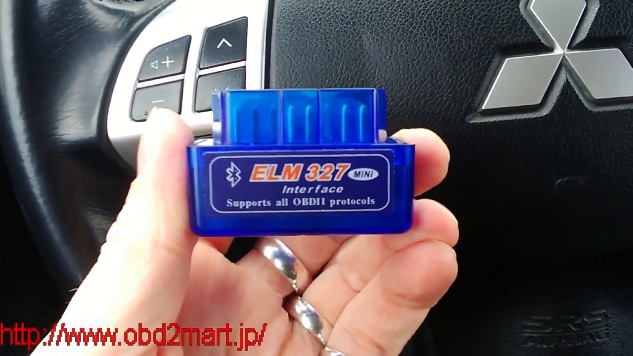 診断機OBD2 ELM-327 Bluetooth Mitsubishi ASX test - aplikacja Piston -  RVR - Outlander Sport