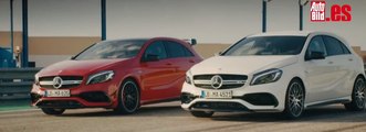 Mercedes AMG A45 contra su homólogo, el reto ¡más difícil!