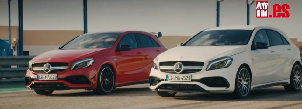 Mercedes AMG A45 contra su homólogo, el reto ¡más difícil!