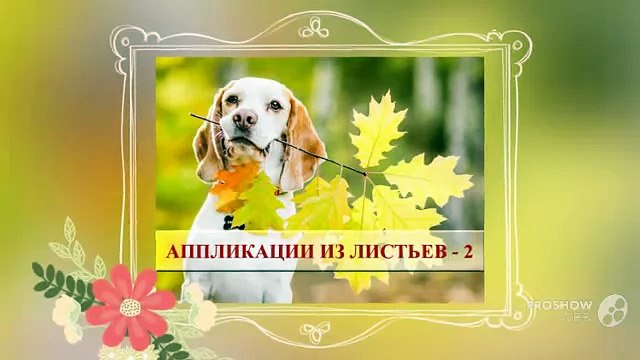 Поделки из сухих листьев для детей ☂ Осенние аппликации