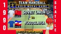 1990 HANDBALL ГАНДБОЛ Советский Союз SOVIET UNION JUGOSLAVIJA SIETTLE