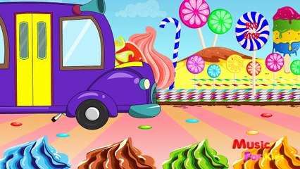 The Wheels on The Bus | Nursery Rhymes for Children & Kid Songs | Cartoon Animation