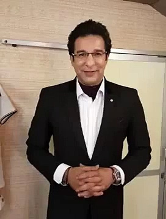 Waseem Akram Special Message To His Fans About Pakistan Super League - YouTube