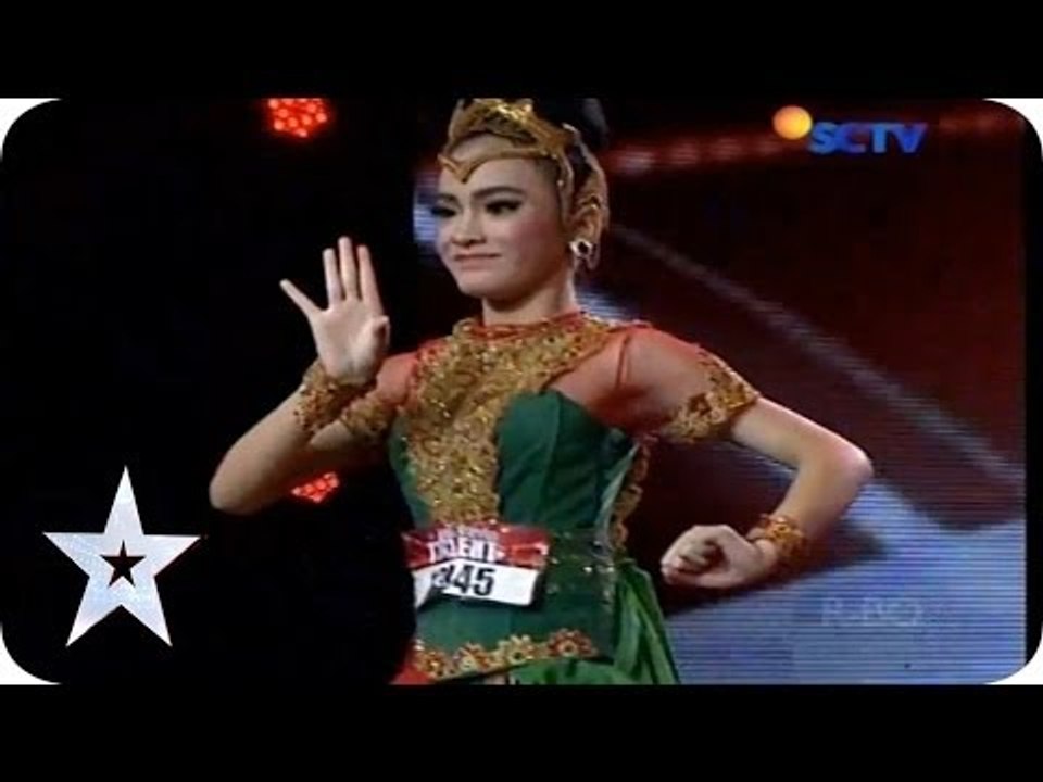 Jaipong Performance from Ratu Chenny - AUDITION 6 - Indonesia's Got Talent [HD]