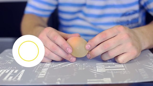 Как сделать прозрачное яйцо, эксперимент для детей