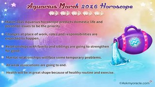 Free Monthly Horoscope Prediction for March 2016