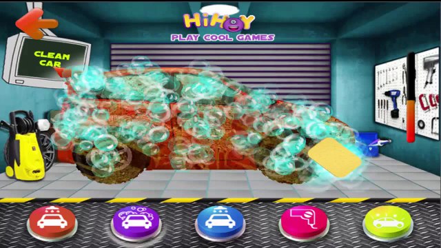 Моем машину, красим и тестируем на трассе. Машины. Мультик про машины. Машины для детей