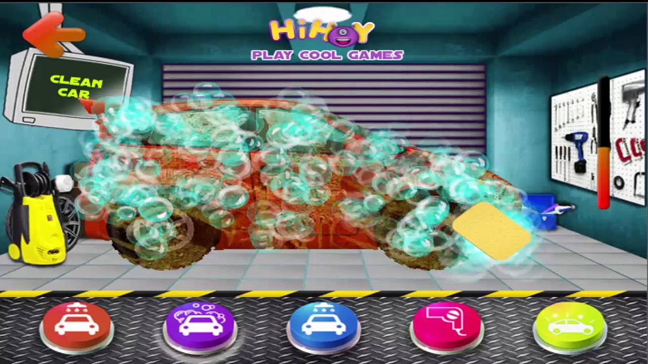 Моем машину, красим и тестируем на трассе. Машины. Мультик про машины. Машины для детей