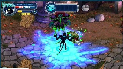 Бен 10 Rise of Heroes Подвиги Героев игрушки игры онлайн прохождение Серия 3