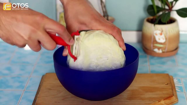 Как правильно шинковать капусту