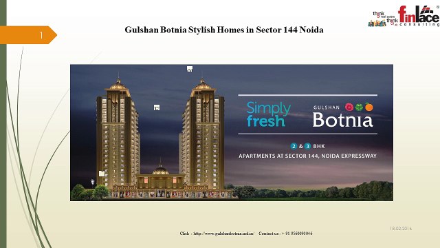 Gulshan Botnia Affordable Homes in Sector-144 Noida