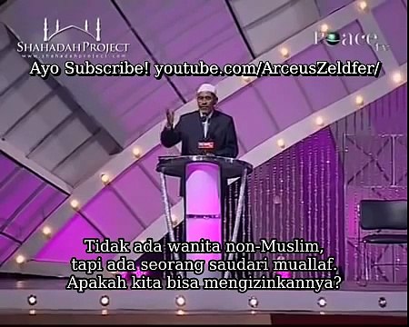 Dr. Zakir Naik Videos. Seorang Wanita Menangis Ketika Bertanya pada Dr. Zakir Naik
